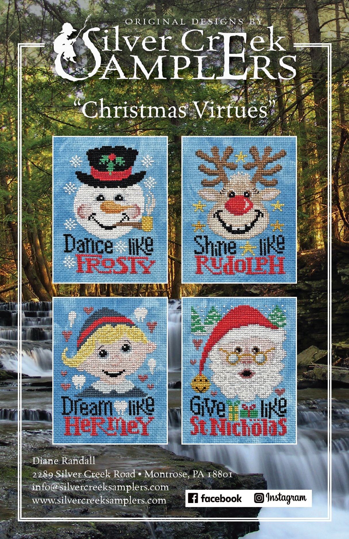 Christmas Virtues - Nonstop Stitching