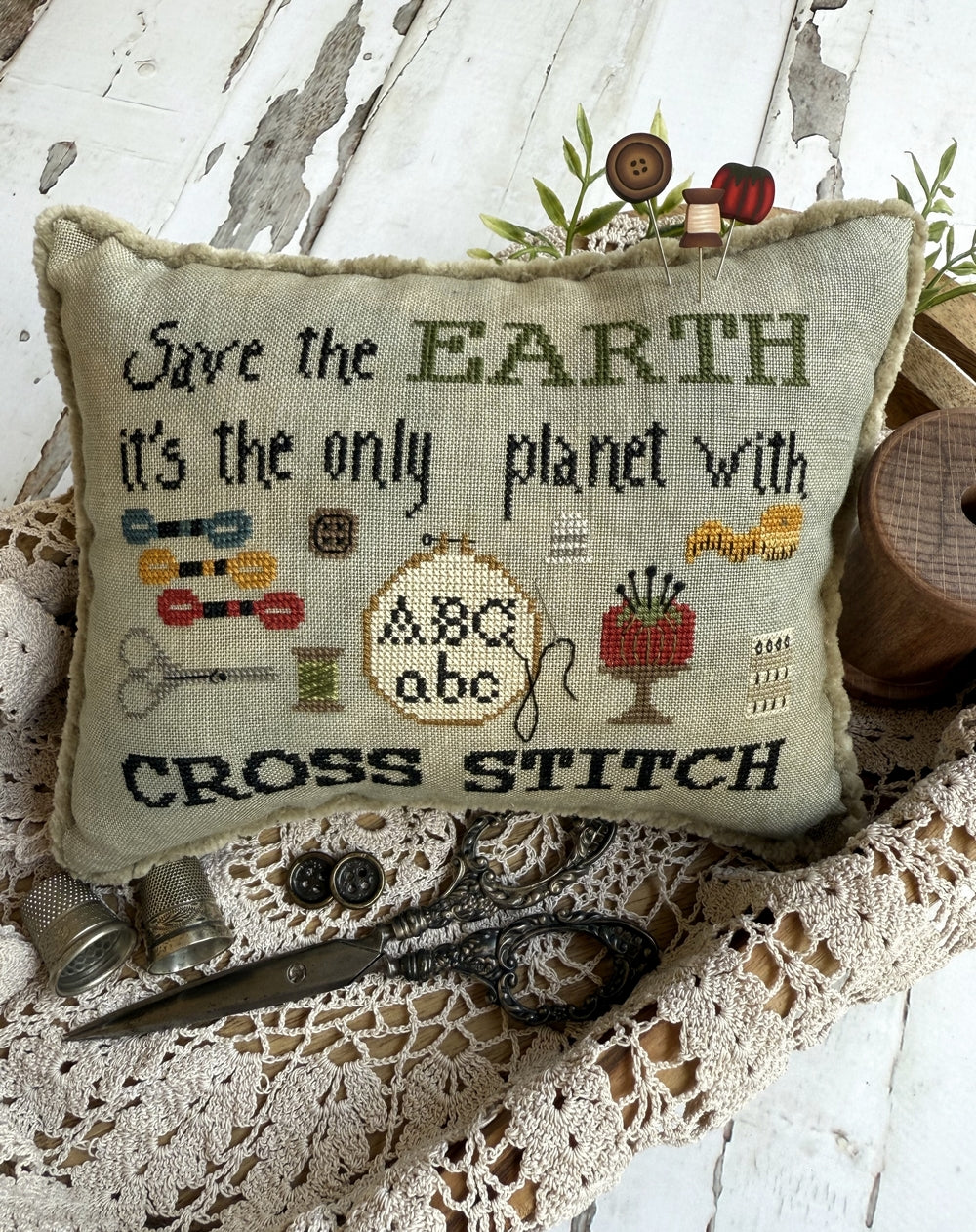 PREORDER Cross Stitch Save the Earth Series