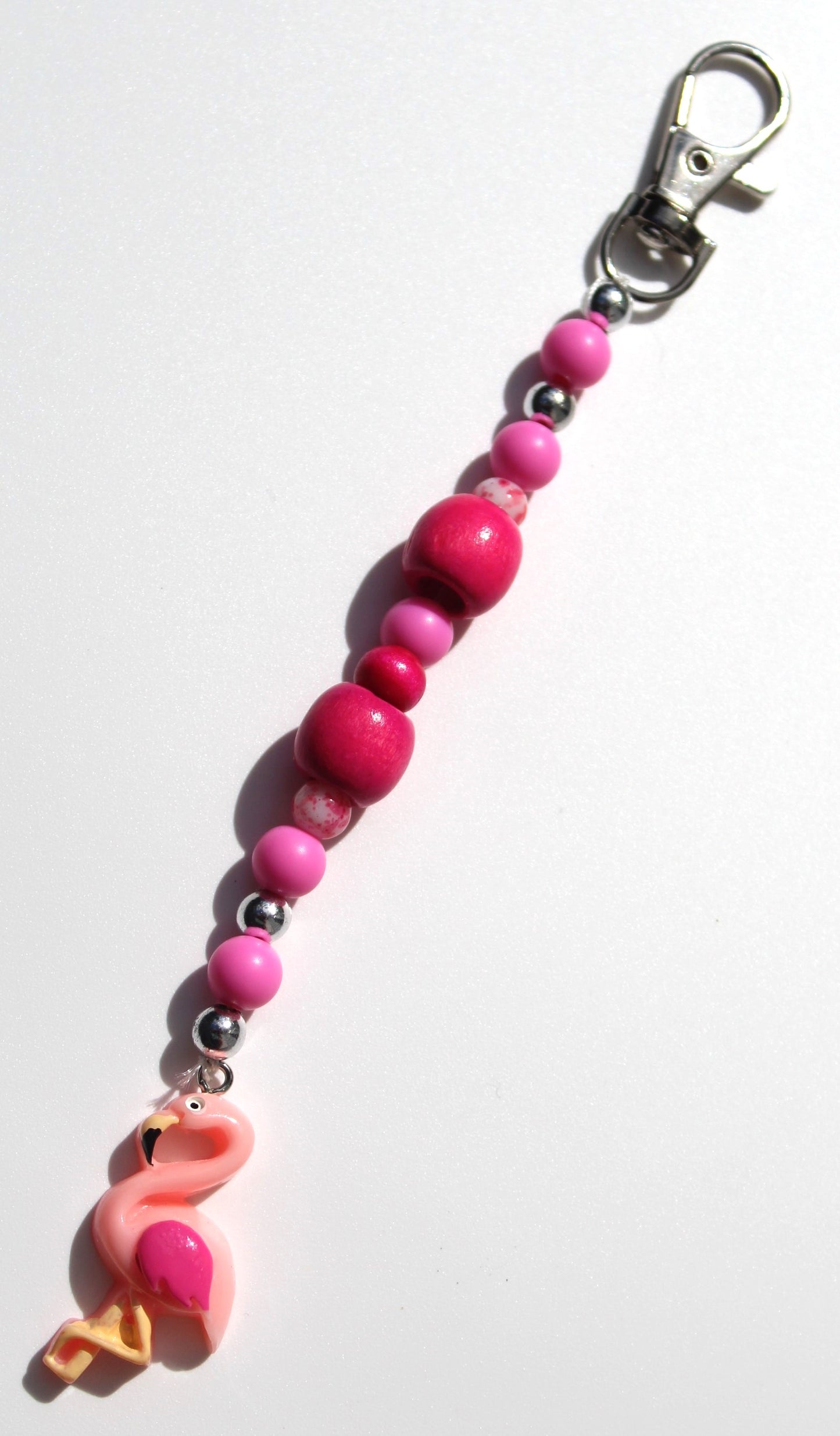 Flamingo Scissor Fob - Nonstop Stitching