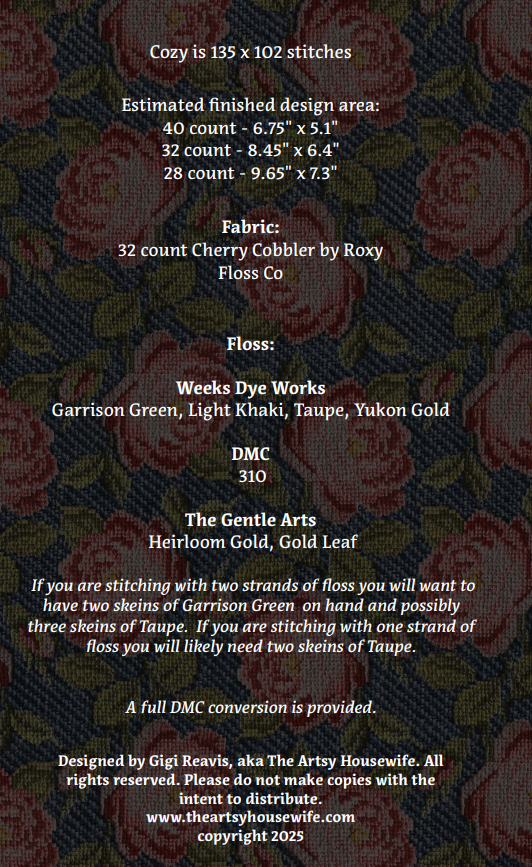 PREORDER Cozy