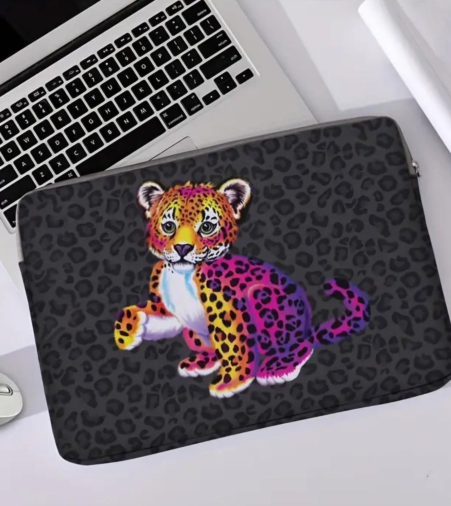 Leopard Project Bag - Nonstop Stitching