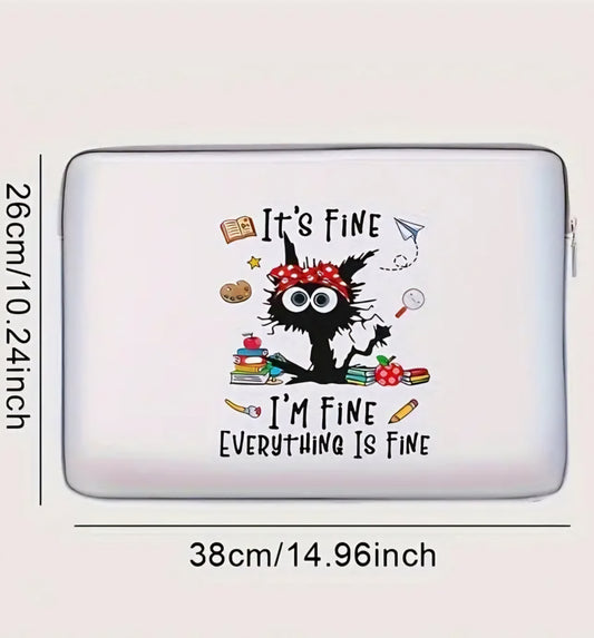 Everything Is Fine Project Bag - Nonstop Stitching