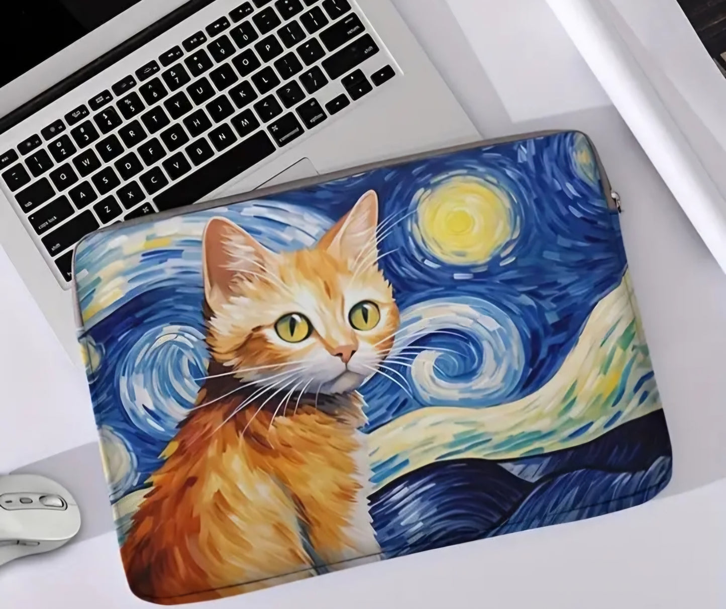 Cat Starry Night Bag - Nonstop Stitching