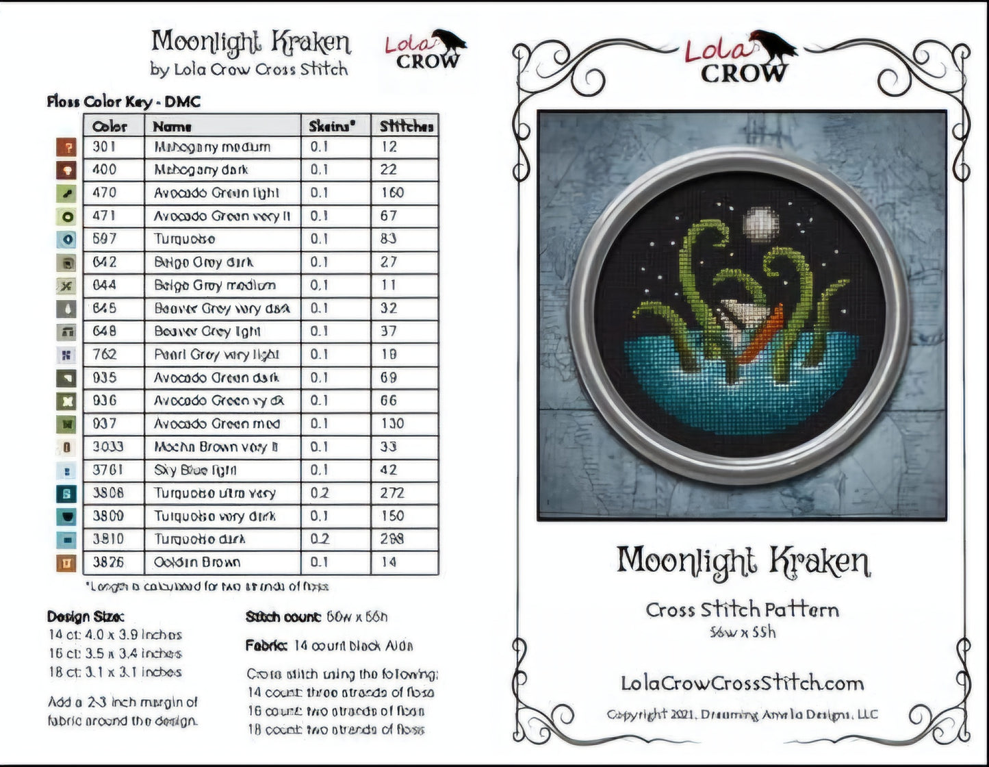 Moonlight Kraken - Nonstop Stitching