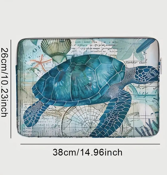 Sea Turtle Project Bag - Nonstop Stitching