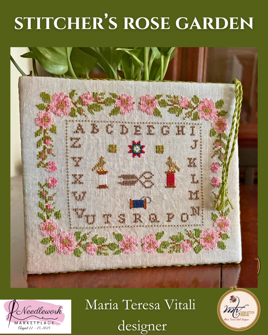 PREORDER Stitcher’s rose garden