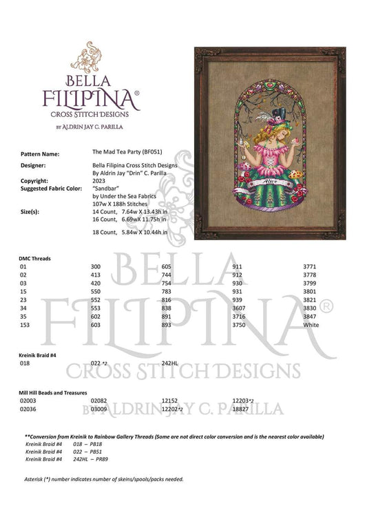 The Mad Tea Party - Nonstop Stitching