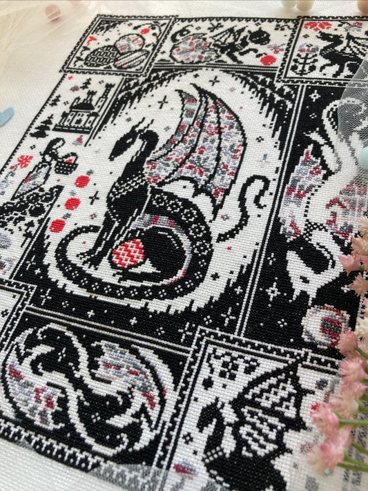 Of Dragons & Apples - Nonstop Stitching