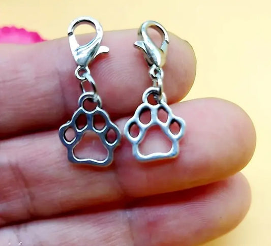 Paw Print Charm - Nonstop Stitching