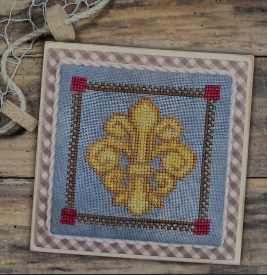 Gulf Coast Treasures - Fleur De Lis - Nonstop Stitching