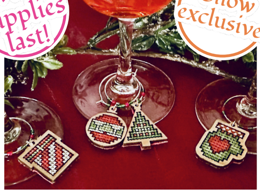 Christmas Wine Charms Kit