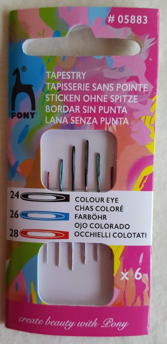 Pony Black Needle - Colored Eye