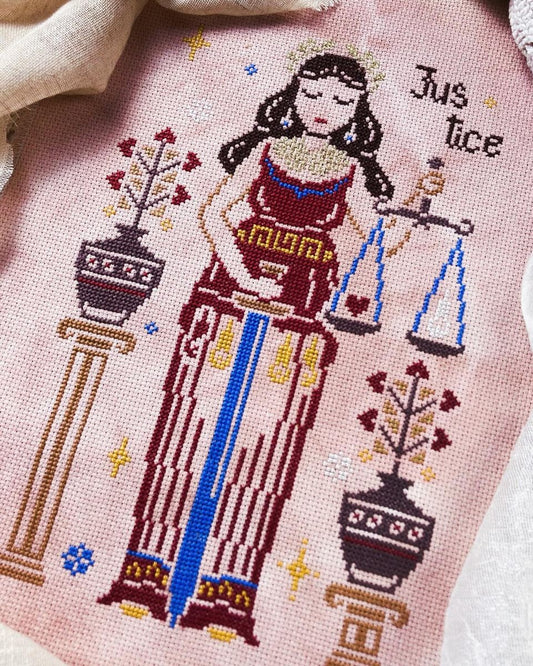 Lady Justice - Nonstop Stitching