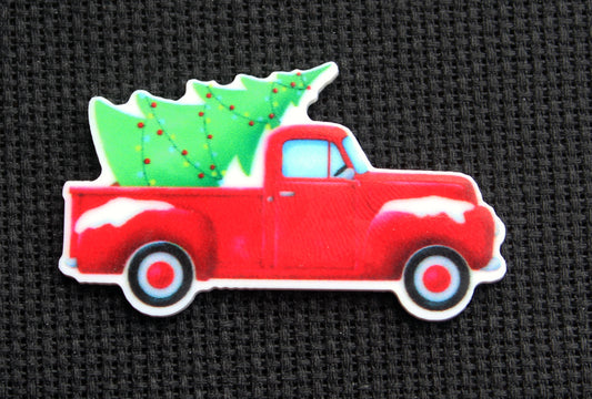 Red Truck Needleminder - Nonstop Stitching