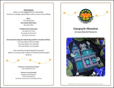 Gargoyle Mansion - Nonstop Stitching