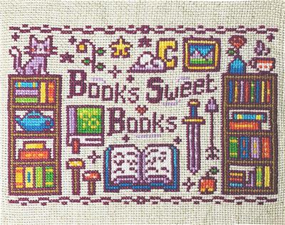 Home Is Where The Books Are - Nonstop Stitching
