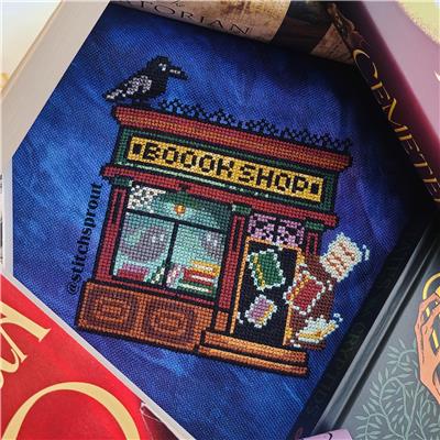 Haunted Bookshop - Nonstop Stitching