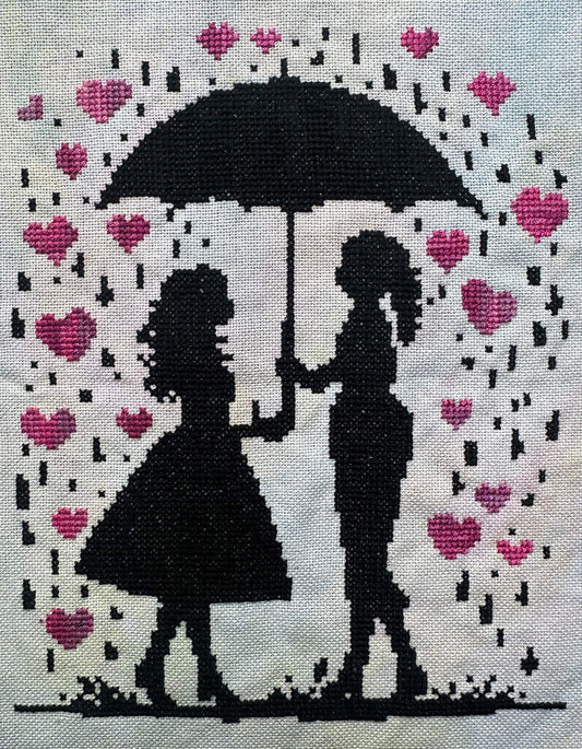 Raining Love (Female & Female) - Nonstop Stitching